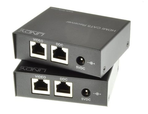 Adapter HDMI na RJ-45 (nadaj+odbior) Lindy 38000