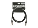 Kabel Klotz mikrofonowy GREYHOUND 1,5 m GRG1FM01.5