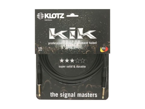 Kabel Klotz serii KIK do instrumentów muzycznych 6m KIKKG6.OPPSW