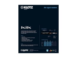 Kabel Klotz serii KIK do instrumentów muzycznych 6m KIKKG6.OPPSW