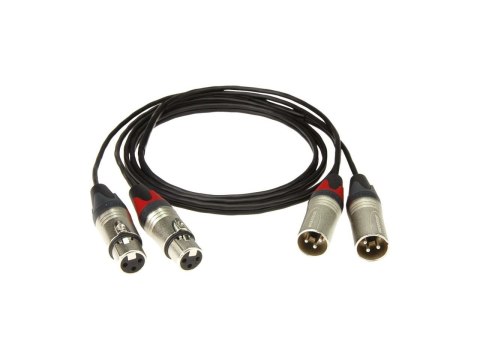 Kabel Klotz stereo XLR, zbalansowany 3m SXX-030