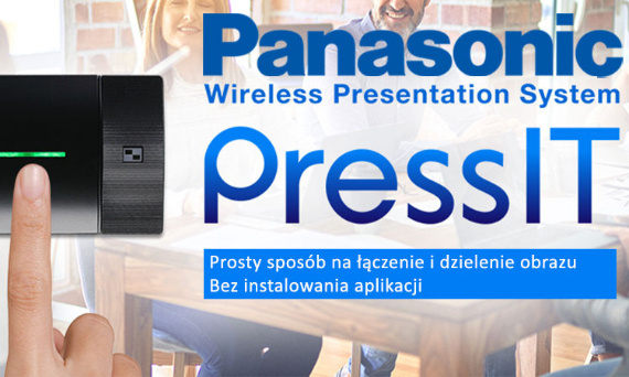 Panasonic PressIT: Bezprzewodowa Projekcja w Nowoczesnym Wydaniu